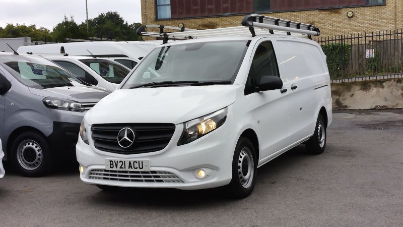 MERCEDES VITO 114 PROGRESSIVE LWB 9G TRONIC AUTOMATIC ONLY 56.000 MILES,SAT NAV,AIR CONDITIONING,CLIMATE CONTROL,REAR CAMERA AND MORE   - 2906 - 28