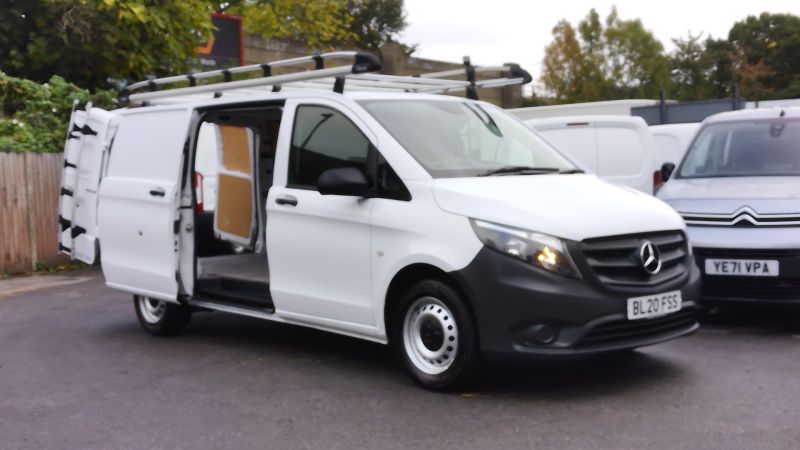 MERCEDES VITO 114 CDI PURE L2 LWB 2.1 RWD WITH ONLY 43.000 MILES,SAT NAV,AIR CONDITIONING,CLIMATE CONTROL,PARKING SENSORS AND MORE - 2928 - 5