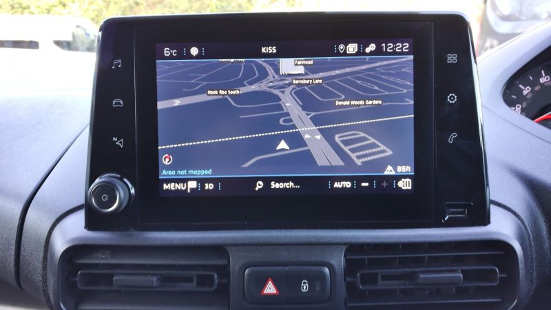 PEUGEOT PARTNER 1000 ASPHALT PREMIUM L1 SWB,SAT NAV,ALLOYS,AIR CONDITIONING,PARK ASSIST CAMERA AND MORE - 2949 - 8