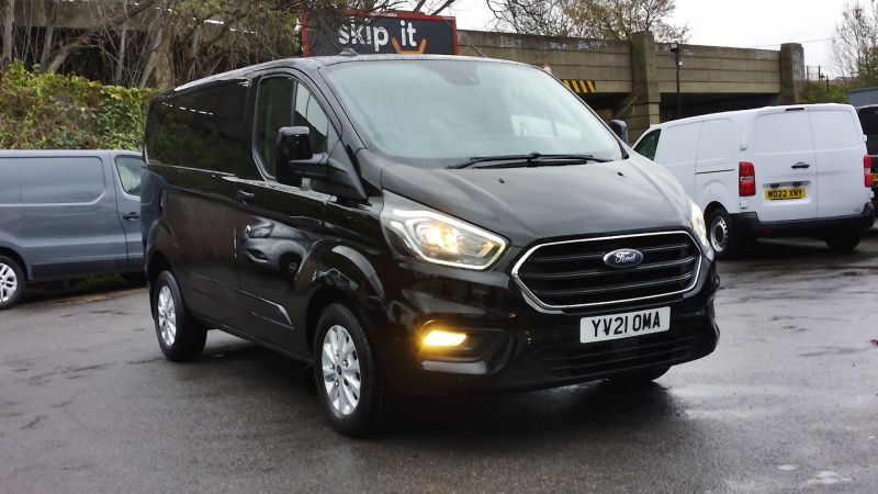 FORD TRANSIT CUSTOM 280 LIMITED L1 SWB IN BLACK WITH AIR CONDITIONING,PARKING SENSORS AND MORE *** SOLD *** - 2951 - 17