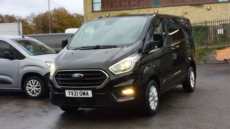 FORD TRANSIT CUSTOM 280 LIMITED L1 SWB IN BLACK WITH AIR CONDITIONING,PARKING SENSORS AND MORE *** SOLD *** - 2951 - 16