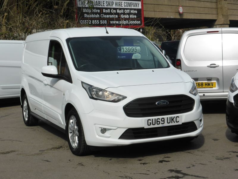 FORD TRANSIT CONNECT 240 LIMITED L2 LWB WITH ONLY 50.000 MILES,AIR CONDITIONING,ALLOY'S,PARKING SENSORS  **** SOLD **** - 2615 - 23
