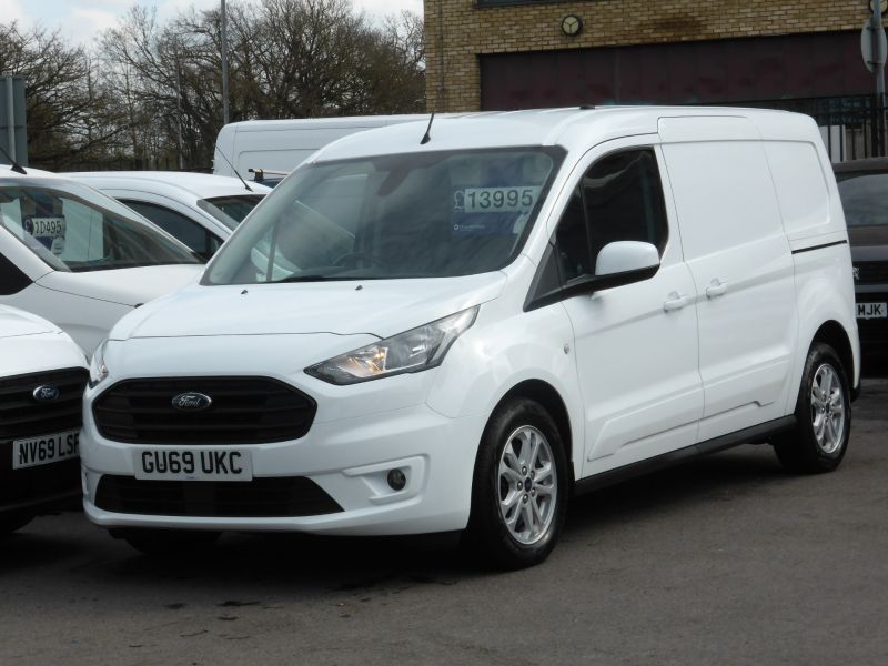 FORD TRANSIT CONNECT 240 LIMITED L2 LWB WITH ONLY 50.000 MILES,AIR CONDITIONING,ALLOY'S,PARKING SENSORS  **** SOLD **** - 2615 - 24