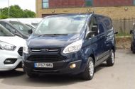 FORD TRANSIT CUSTOM 310/130 TREND L1 SWB EURO 6 IN BLUE WITH AIR CONDITIONING,SENSORS,REAR CAMERA,ELECTRIC PACK,BLUETOOTH AND MORE *** DEPOSIT TAKEN *** - 2084 - 30
