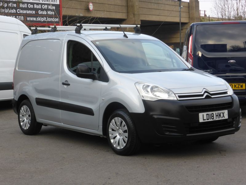 CITROEN BERLINGO 625 ENTERPRISE L1 BLUEHDI EURO 6 IN SILVER WITH ONLY 53.000 MILES,AIR CONDITIONING,BLUETOOTH,PARKING SENSORS AND MORE **** £8795 + VAT **** - 2603 - 3