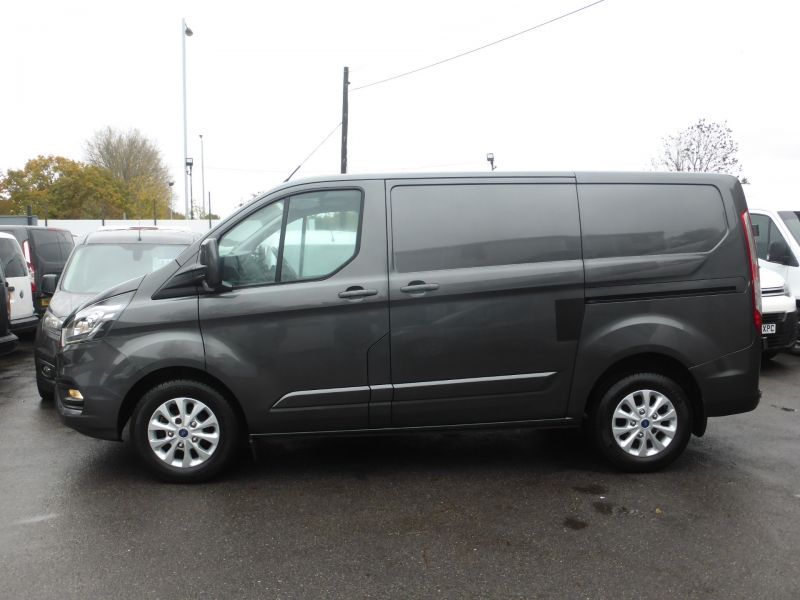 FORD TRANSIT CUSTOM 300 LIMITED L1 SWB IN MAGNETIC GREY WITH AIR CONDITIONING,SENSORS,HEATED SEATS AND MORE   - 2536 - 8