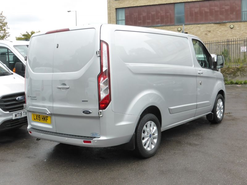 FORD TRANSIT CUSTOM 280/130 LIMITED L1 SWB IN SILVER ONLY 54.000 MILES,AIR CONDITIONING,PARKING SENSORS,REAR CAMERA AND MORE - 2477 - 4